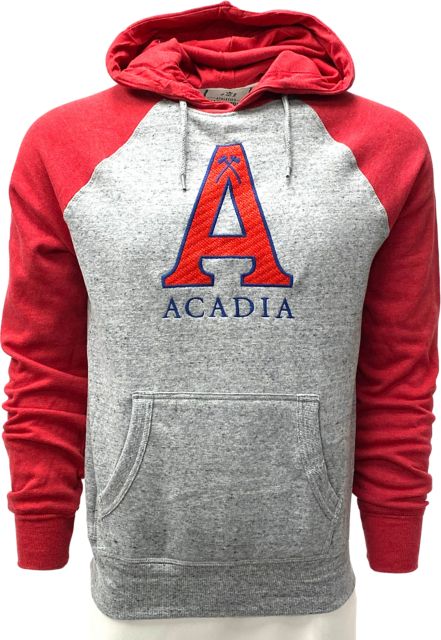 Acadia University Color Block Hooded Sweatshirt