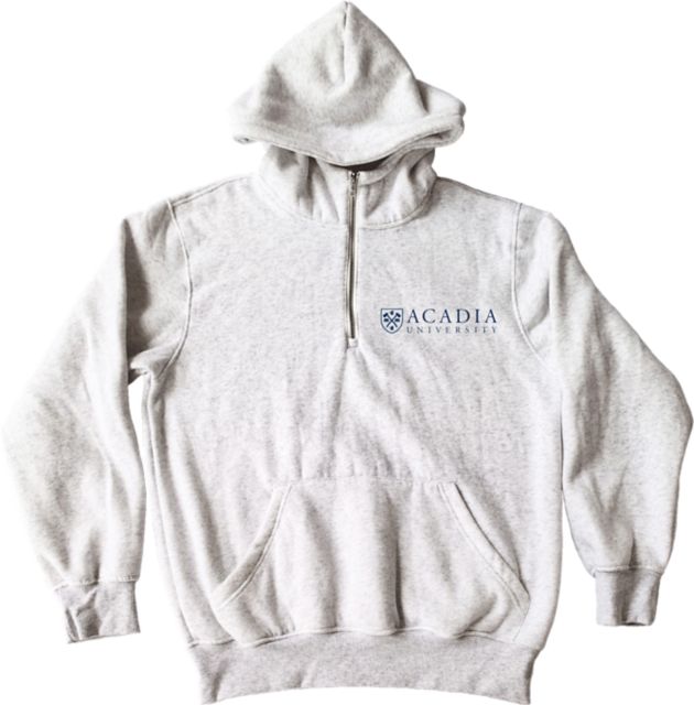 Acadia University 1/4 Zip Hood