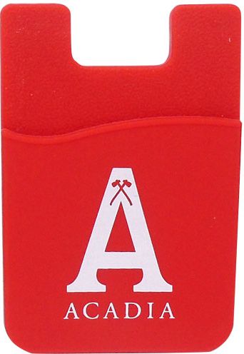 Acadia University Silicone Phone Wallet