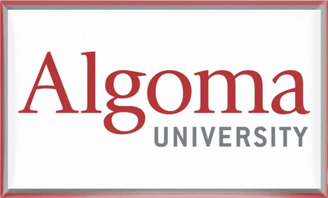Algoma University 3x5 Dome Magnet