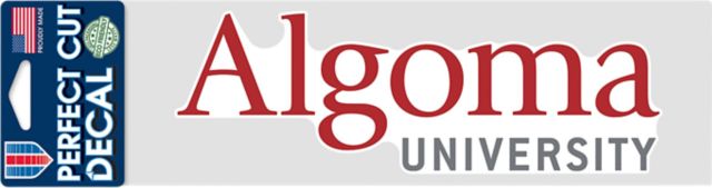 Algoma University 3 x 10 Decal