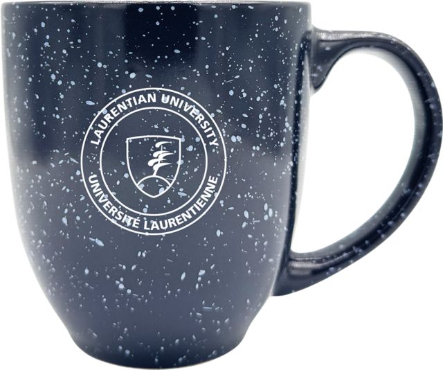 Laurentian University 16 oz. Speckled Mug