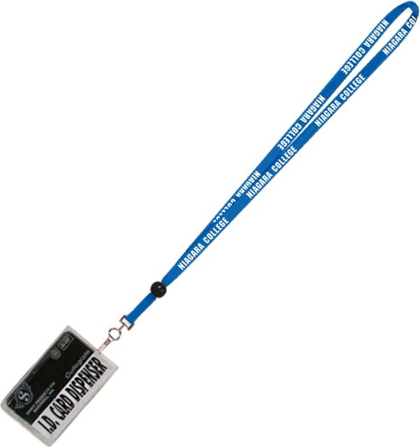 Niagara College - Welland Card Dispenser with Lanyard