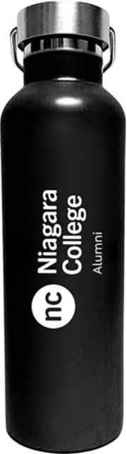 Niagara College - Welland 24 oz. Knights Stainless Steel Water Bottle