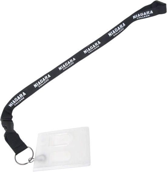 Niagara College - Welland 3/4'' Tube Lanyard