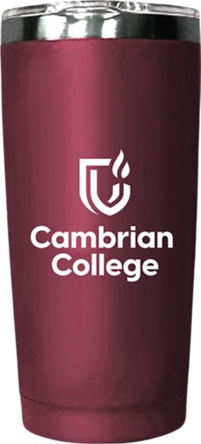 Cambrian College 20 oz. Stainless Steel Tumbler