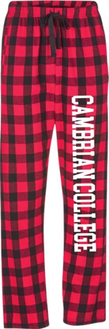 Cambrian College Women's Flannel Pants