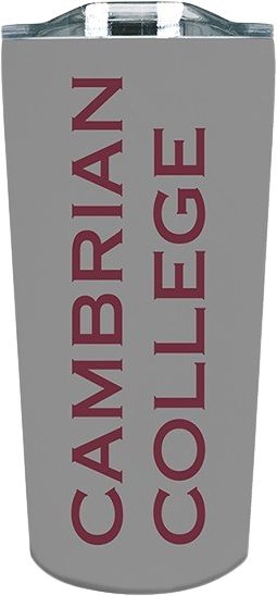 Cambrian College 18 oz. Soft Touch Tumbler