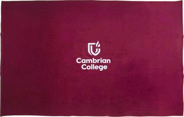 Cambrian College Sweatshirt Blanket