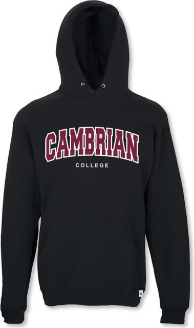 Hooded college online sweatshirt