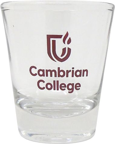Cambrian College 1.75 oz. Collector's Glass