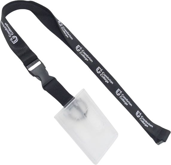 Cambrian College 3/4'' Tube Lanyard