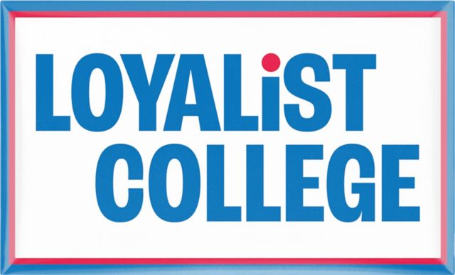 Loyalist College 3 x 5 Dome Magnet