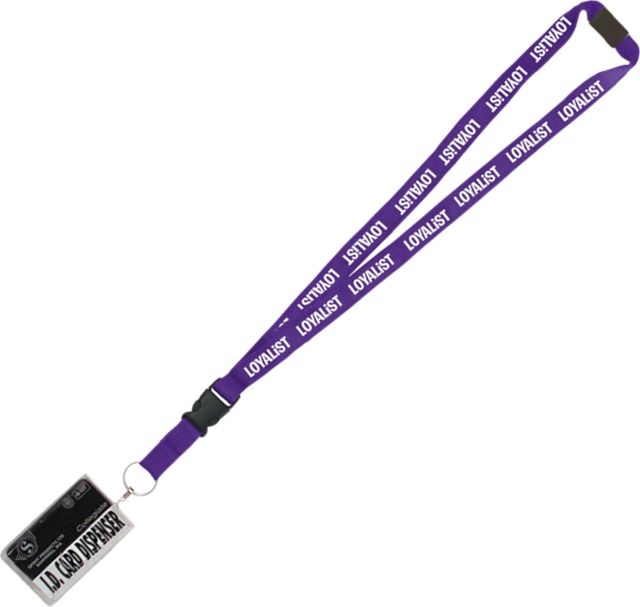 Loyalist College Card Dispenser Lanyard