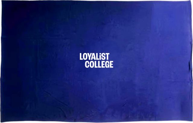 Loyalist College Sweatshirt Blanket