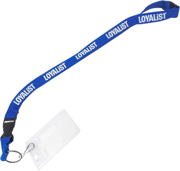 Loyalist College 3/4'' Tube Lanyard