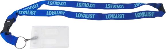 Loyalist College 3/4'' Tube Lanyard
