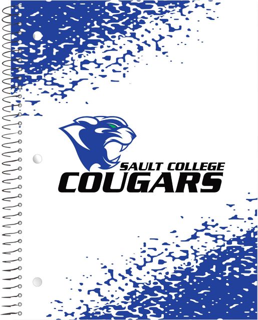 Sault College of Applied Arts & Technology 70 Sheet Notebook