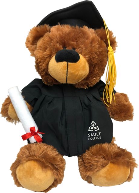 Sault College of Applied Arts & Technology 12" Grad Bear Plush