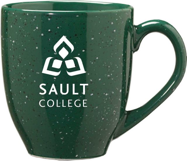 Sault College of Applied Arts & Technology 16 oz. Speckled Mug