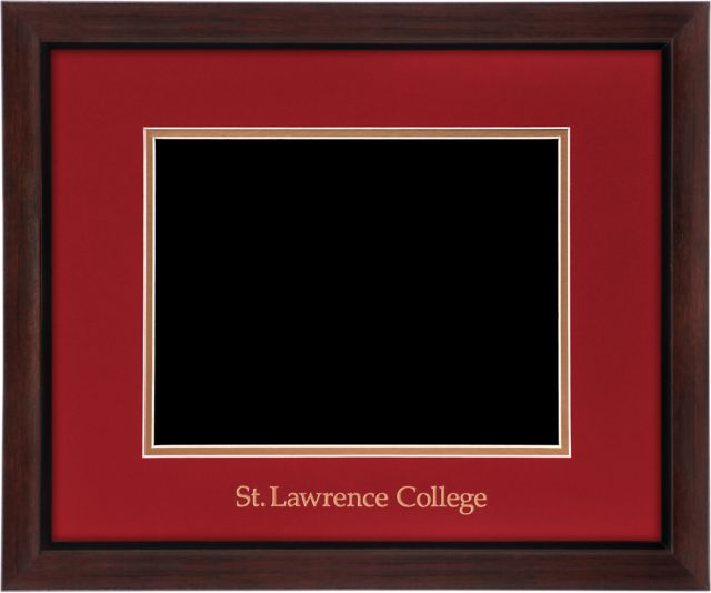 St. Lawrence College Kingston Double Mat 15 in. x 18 in. Brentwood Diploma Frame