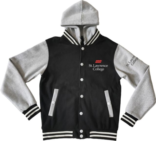 St. Lawrence College Kingston Hooded Varsity Jacket