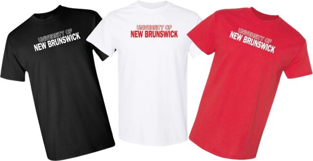 University of New Brunswick 3 Pack T-Shirts in Bag