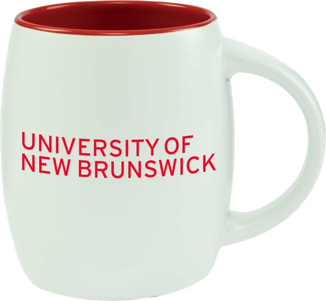 University of New Brunswick 14 oz. Two Tone Ceramic Mug