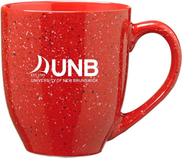 University of New Brunswick 16 oz. Speckled Mug