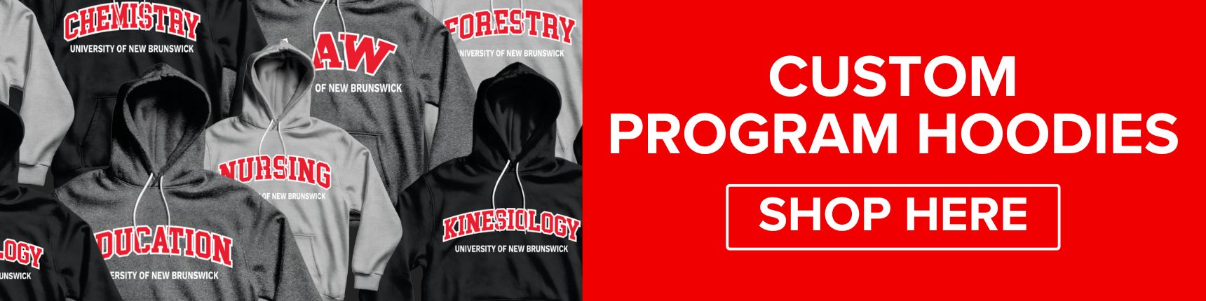 Custom Program Hoodies. Shop Now. 