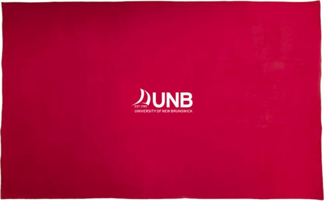 University of New Brunswick Sweatshirt Blanket
