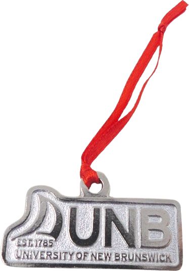 University of New Brunswick Cast Metal Ornament