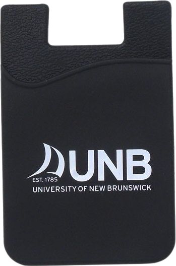 University of New Brunswick Silicone Phone Wallet