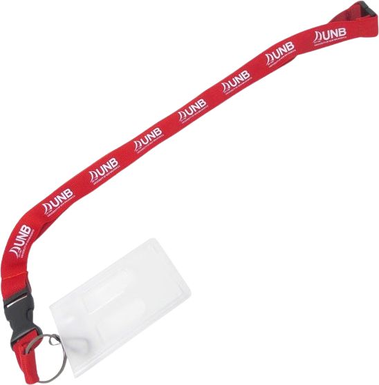 University of New Brunswick 3/4'' Tube Lanyard
