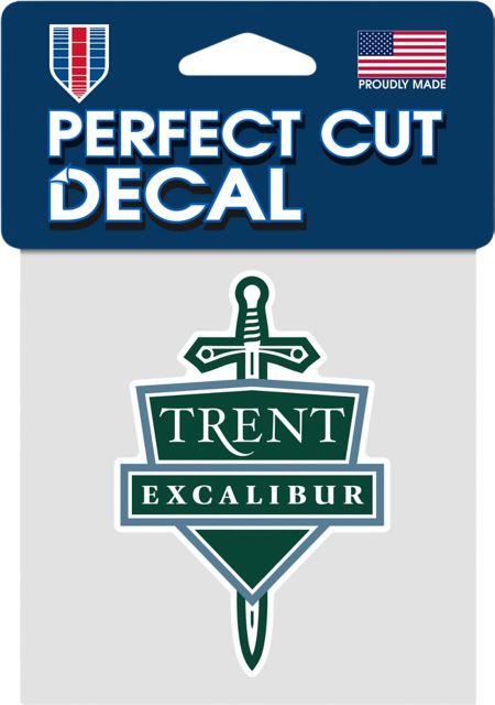 Trent University Excalibur 4'' x 4'' Decal