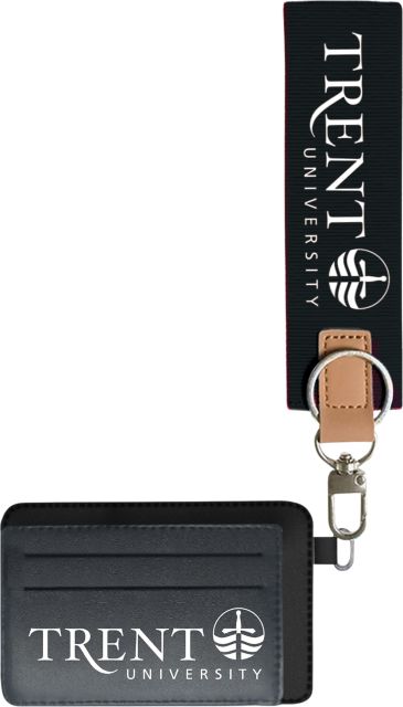 Trent University ID Holder with Keychain