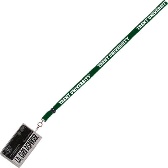 Trent University Card Dispenser with Lanyard