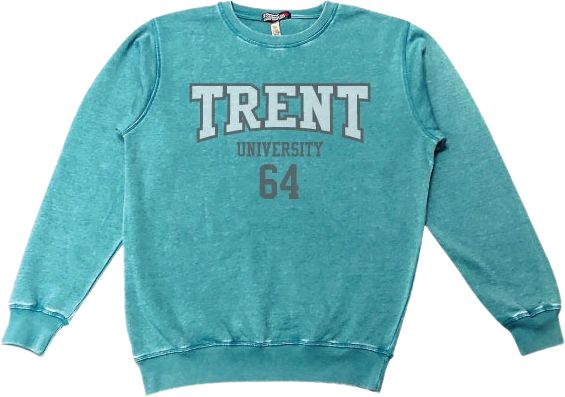 Trent University Burnout Crewneck Sweatshirt