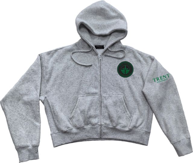 Trent University Oversized Cropped Full Zip
