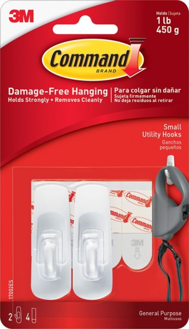 COMMAND HOOK WHITE SMALL