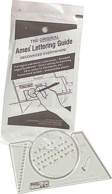 Pro Art Ames Lettering Guide