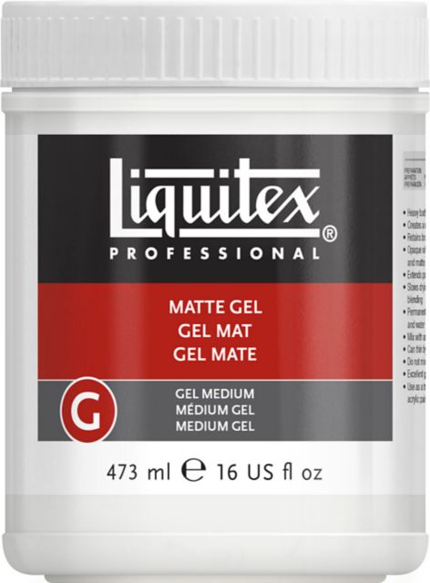 MATTE GEL MEDIUM 16OZ
