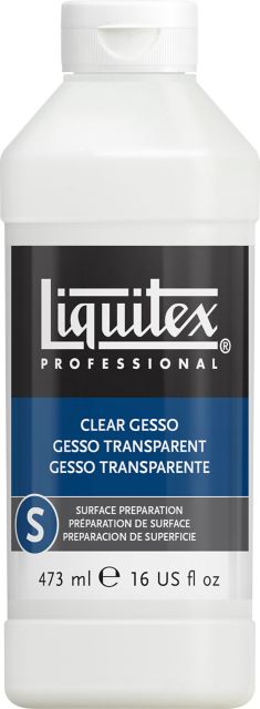 ACRYLIC CLEAR GESSO 16OZ