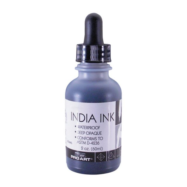 Pro Art Black 2-ounce India Ink