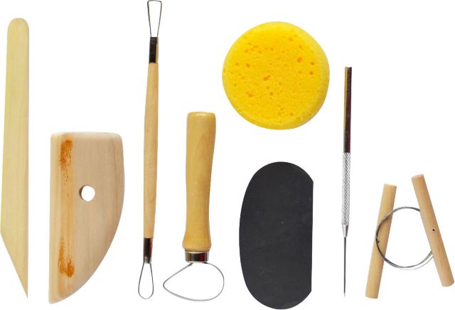 Pro Art Pottery Tool Kit 8-Piece Set