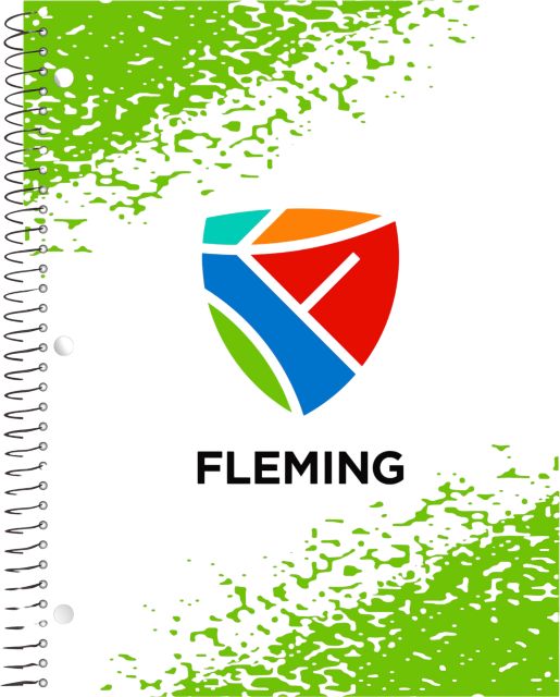 Fleming College 70 Sheet Notebook