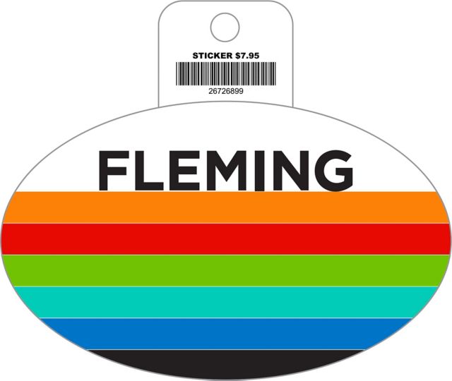 Fleming College Washable Sticker