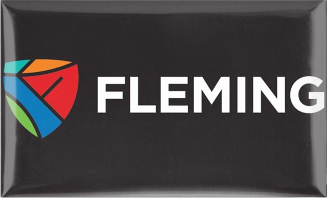 Fleming College 3" x 5" Dome Magnet
