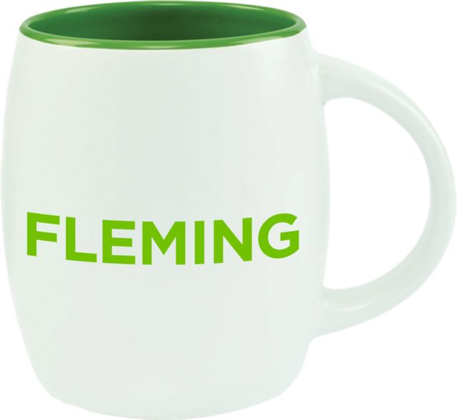 Fleming College 14 oz. Two Tone Ceramic Mug