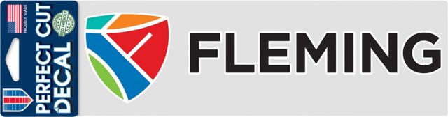 Fleming College 3 x 10 Decal